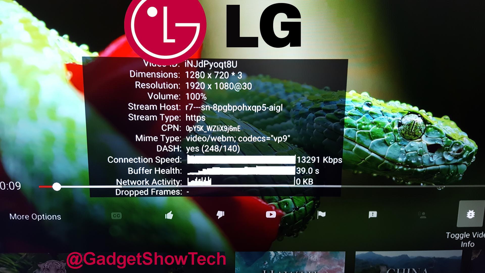 Youtube Video app is not full 4k resolution on UHD Televisions 2160p 1440p