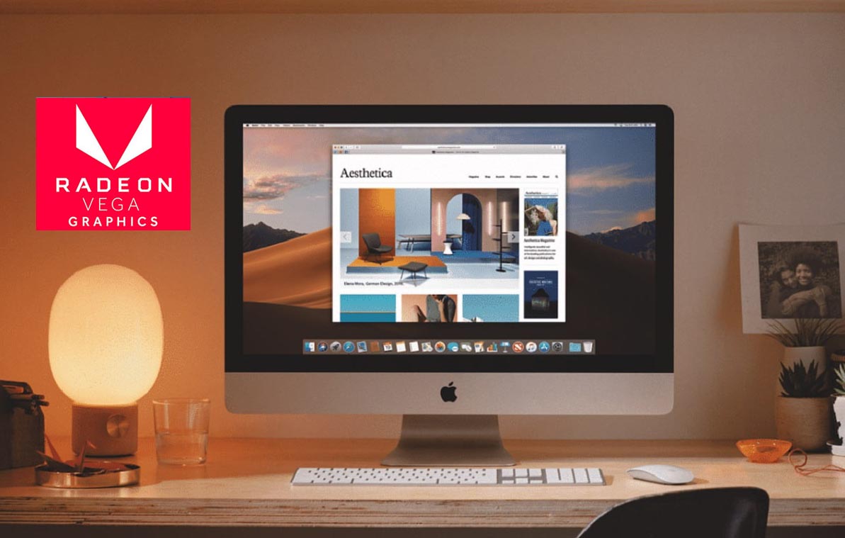 iMac pro Retina 5K display Apple finally put 9th-gen Intel chips into its iMac range and top range and Vega graphics.