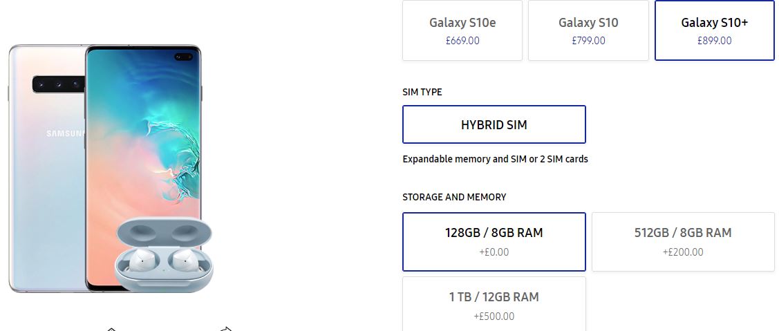 Samsung Galaxy S10 release new features 2019
