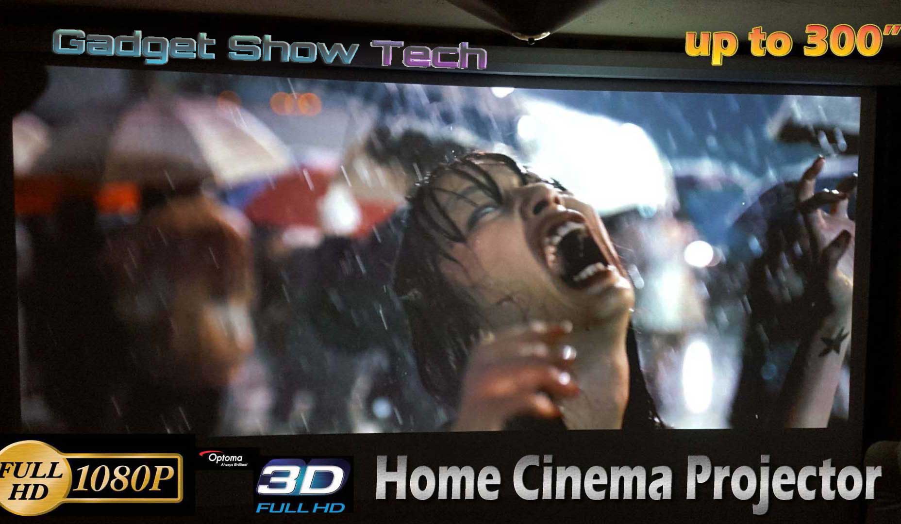 Home cinema 3D HD 1080p LED vs DLP projectors