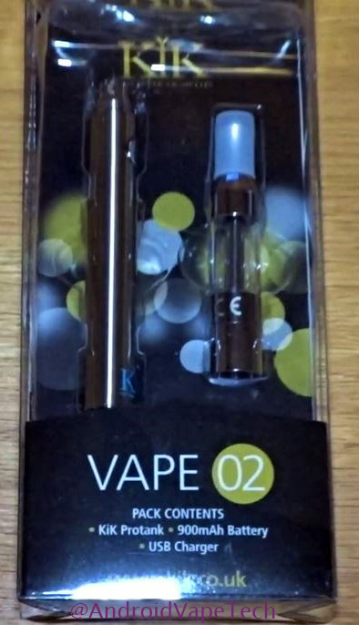 Review of KiK Vape 02 ecig Starter Kit