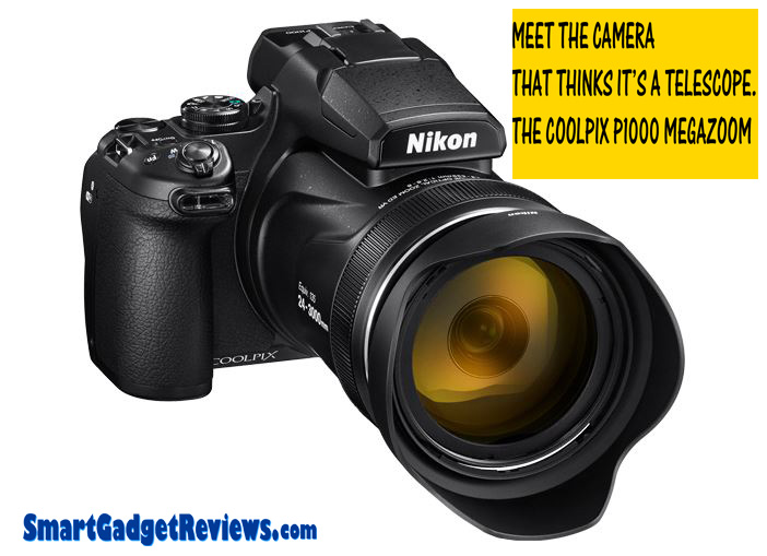  Nikon introduces the all-new COOLPIX P1000, the world’s only compact camera to boast a 125x optical zoom.