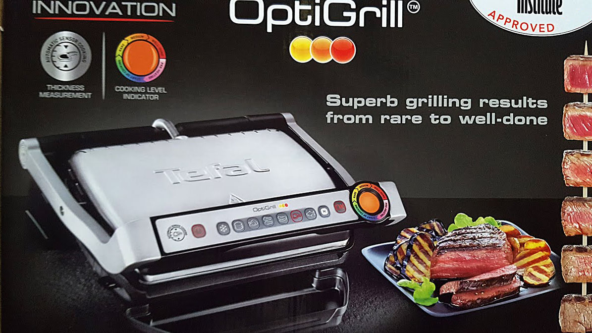 Tefal OptiGrill - First Use Guide Health Grill.