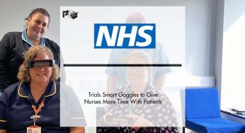 NHS nurses trial smart goggles to improve time with patients