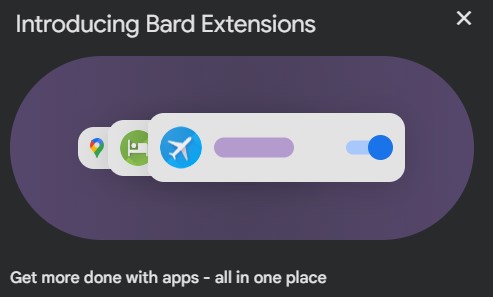 Bard Update New Extensions