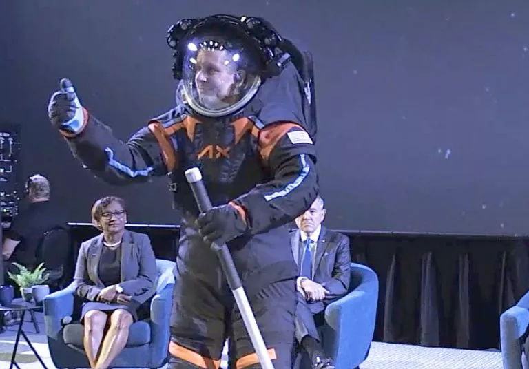 NASA’s unveil Artemis III Spacesuit for Moon Surface Mission Debuts