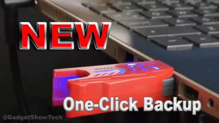 INFINITIKLOUD – ONE-CLICK BACKUP FLASH DRIVE REVIEW