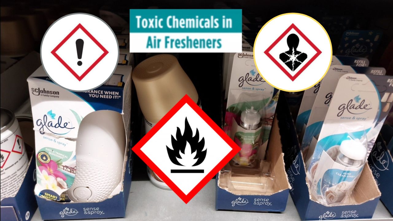 VOCs, air freshener, glade, warning,