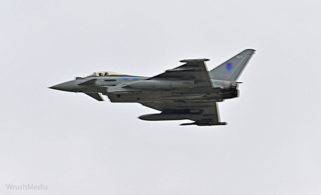 Typhoon, fighter jet,