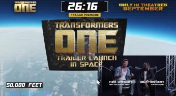 Transformers One Trailer Premiere is the First from Space Today with Chris Hemsworth and Brian Tyree Henry